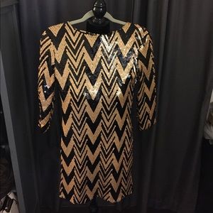 Beautiful fitted sequence dress